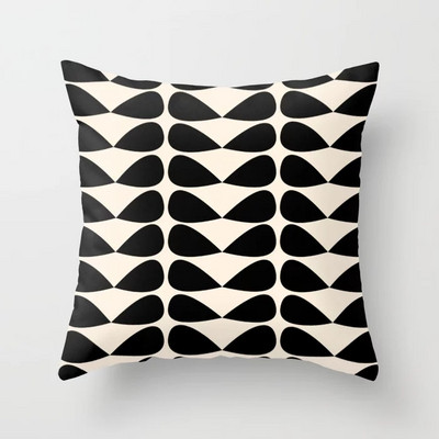 Otthoni dekoráció párnahuzat pszichedelikus csíkos poliészter nyomtatott párnahuzat hálószoba nappaliba 45x45cm Funda de almohada