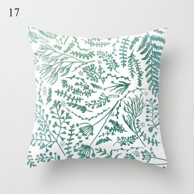 45*45cm Husă de pernă verde mentă Față de pernă Accesorii pentru casă Perne decorative proaspete Huse Huse de pernă Sufragerie simplă