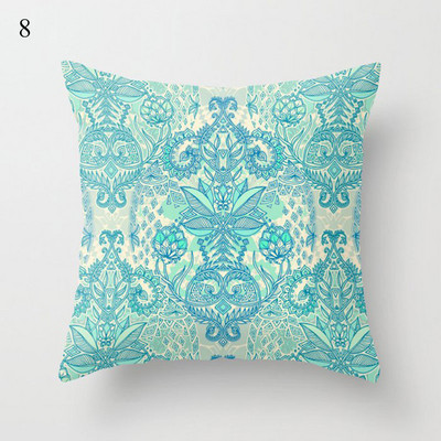 45*45cm Husă de pernă verde mentă Față de pernă Accesorii pentru casă Perne decorative proaspete Huse Huse de pernă Sufragerie simplă