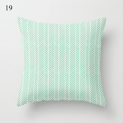 45*45cm Husă de pernă verde mentă Față de pernă Accesorii pentru casă Perne decorative proaspete Huse Huse de pernă Sufragerie simplă