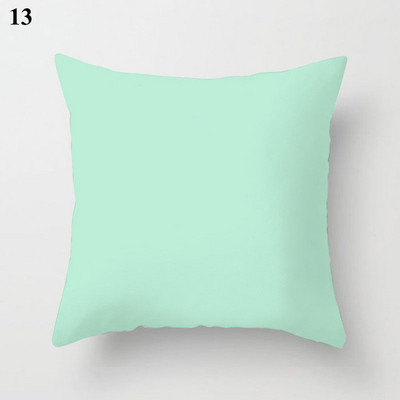 45*45cm Husă de pernă verde mentă Față de pernă Accesorii pentru casă Perne decorative proaspete Huse Huse de pernă Sufragerie simplă
