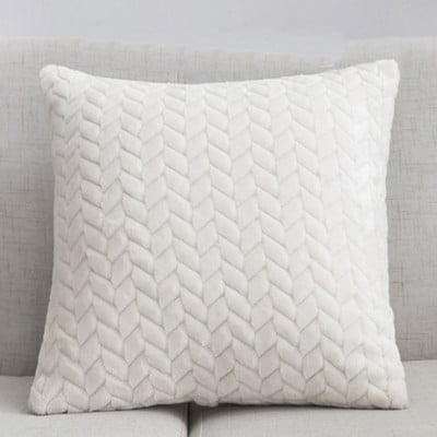 Luxus szürke párnahuzat kiváló minőségű 43*43cm kanapé dekor párnahuzat plüss párnahuzat nappali autó dekorációhoz
