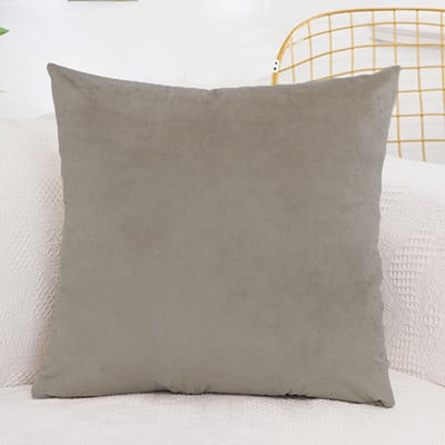 Luxus szürke párnahuzat kiváló minőségű 43*43cm kanapé dekor párnahuzat plüss párnahuzat nappali autó dekorációhoz