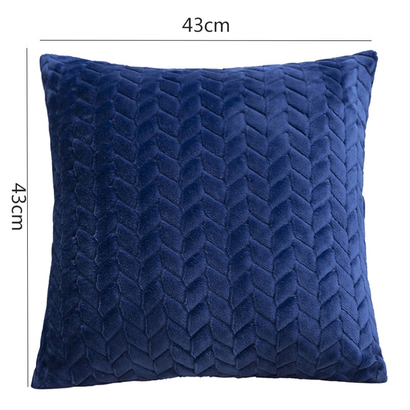 Luxus szürke párnahuzat kiváló minőségű 43*43cm kanapé dekor párnahuzat plüss párnahuzat nappali autó dekorációhoz