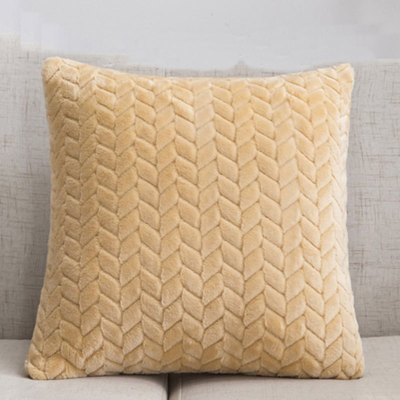 Luxus szürke párnahuzat kiváló minőségű 43*43cm kanapé dekor párnahuzat plüss párnahuzat nappali autó dekorációhoz