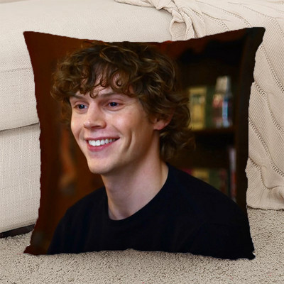 Párnahuzatok párnák dekorációhoz Home Evan Peters párnahuzatok dekoratív párnahuzat rövid plüss párnahuzat autós kanapé 45*45