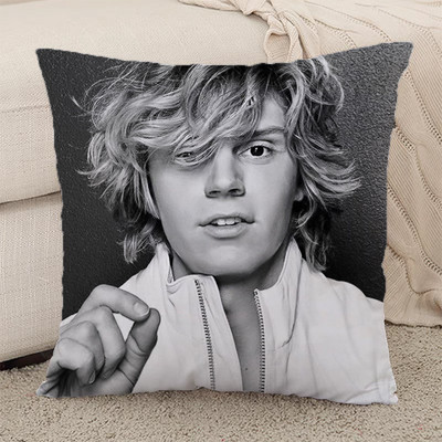 Párnahuzatok párnák dekorációhoz Home Evan Peters párnahuzatok dekoratív párnahuzat rövid plüss párnahuzat autós kanapé 45*45