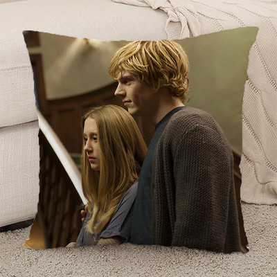 Párnahuzatok párnák dekorációhoz Home Evan Peters párnahuzatok dekoratív párnahuzat rövid plüss párnahuzat autós kanapé 45*45