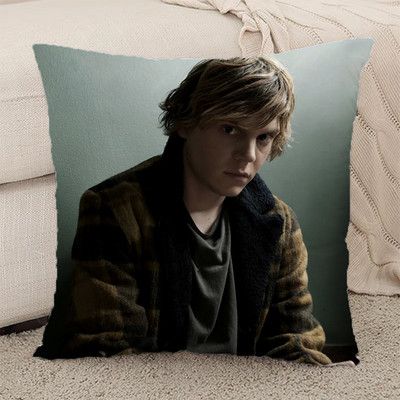 Párnahuzatok párnák dekorációhoz Home Evan Peters párnahuzatok dekoratív párnahuzat rövid plüss párnahuzat autós kanapé 45*45