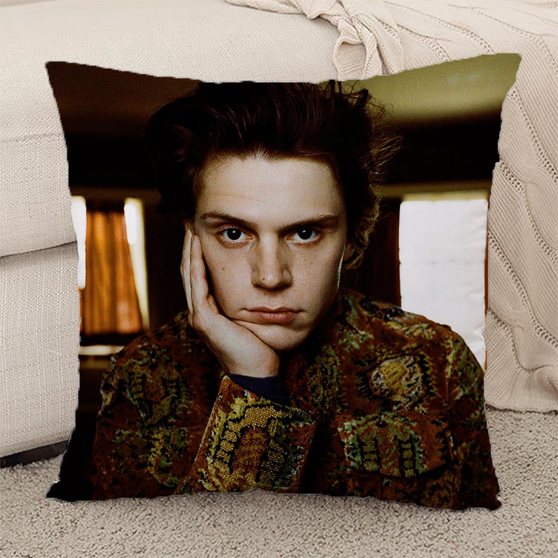 Párnahuzatok párnák dekorációhoz Home Evan Peters párnahuzatok dekoratív párnahuzat rövid plüss párnahuzat autós kanapé 45*45