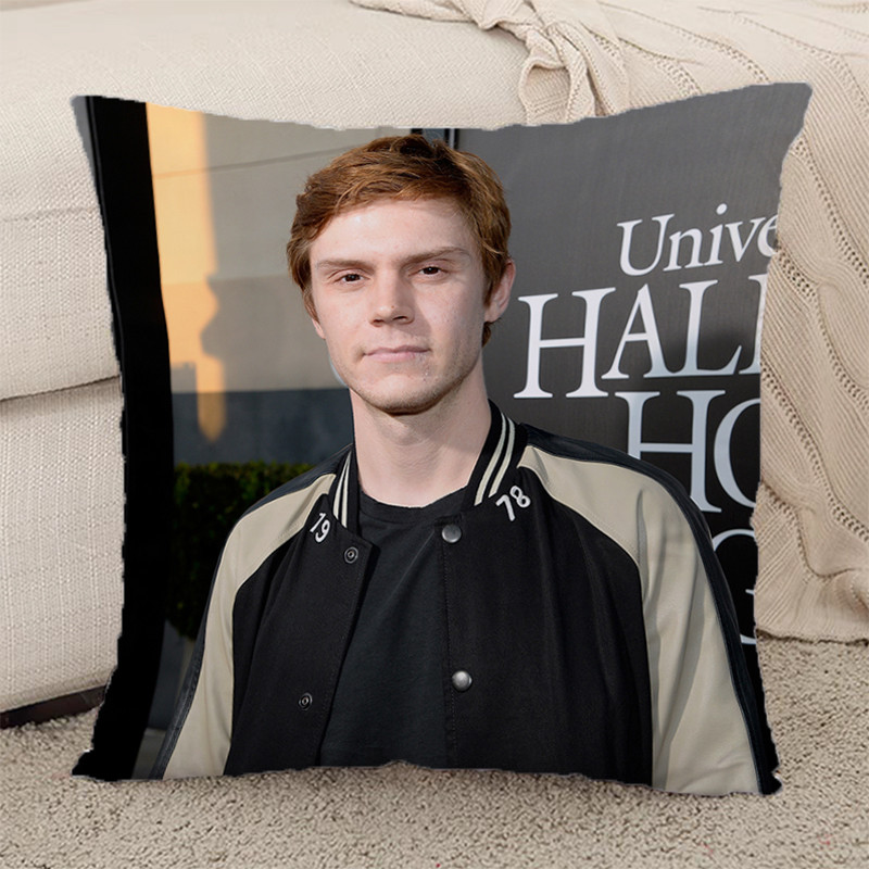 Párnahuzatok párnák dekorációhoz Home Evan Peters párnahuzatok dekoratív párnahuzat rövid plüss párnahuzat autós kanapé 45*45