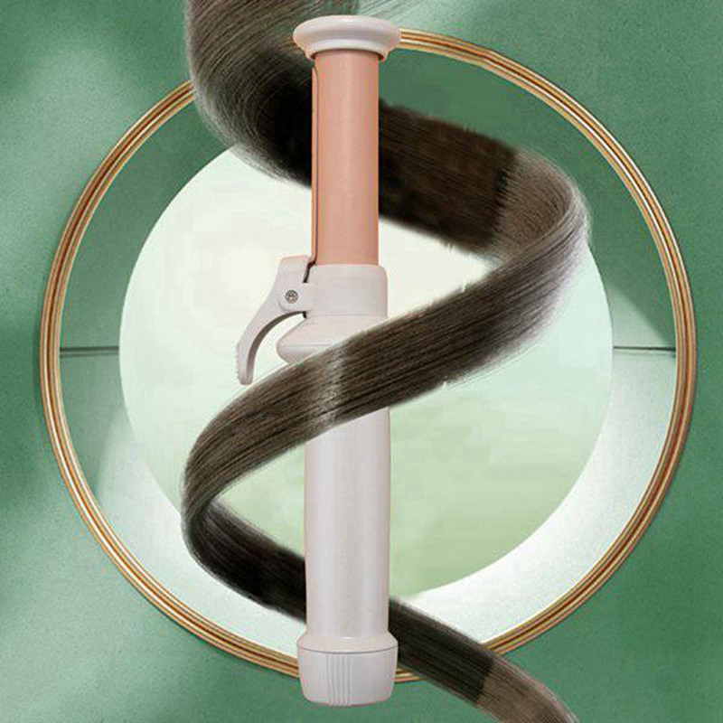 2PCS USB punjivo mini uvijače za trajnu neinvazivno uvijače za kosu spavaonice