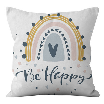 Szivárványnyomat Egyedi párnahuzat Felnőtt Gyerekek Személyre szabott név Személyre szabott Párnahuzat Otthon Házavató születésnapi ajándékok