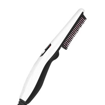 Многофункционален гребен за коса Четка за изправяне на брада Изправяне на коса Електрически гребен за изправяне на брада Бърза коса за мъже