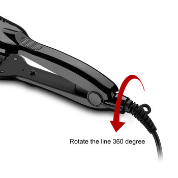 Επαγγελματικό Crimper Hair Curling Iron Corrugation Curler Κυματοειδές σίδερο Styling κεραμικής πλάκας Hair Styler Εργαλεία