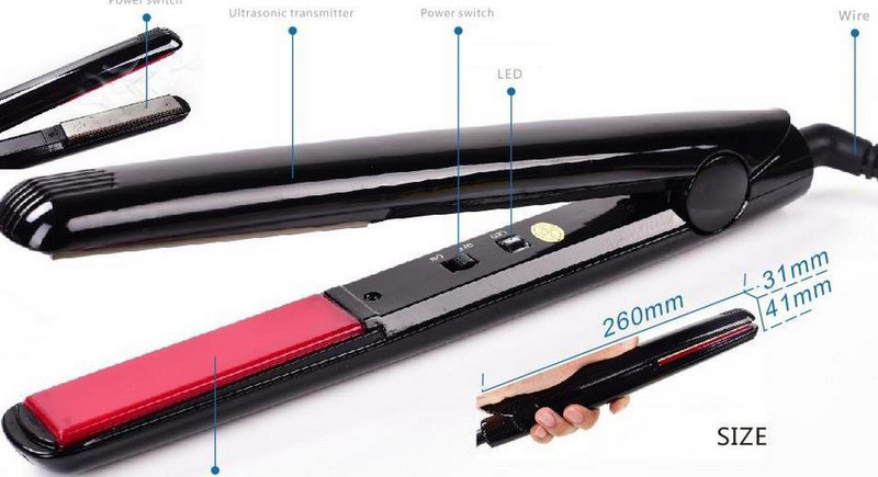 Ultrazvučno i infracrveno pegla za njegu kose Oporavlja oštećenu kosu Tretman za kosu Styler Hladno pegla Tretman za njegu kose