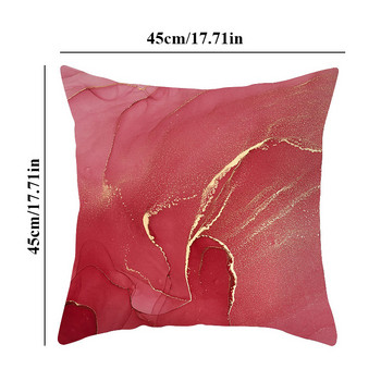 Μοντέρνο αφηρημένο κάλυμμα μαξιλαριού Μαξιλαροθήκη Μωβ ροζ μάρμαρο χρυσό κάλυμμα μαξιλαροθήκης διακόσμηση σπιτιού Μαξιλαροθήκη καναπέ θήκη μαξιλαροθήκη