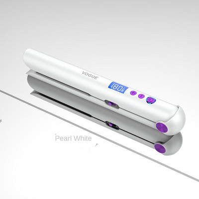Profesionalno bežično glačalo za kosu, mini glačalo, prijenosno USB bežično peglo za kosu s LCD zaslonom, inteligentnim termostatom