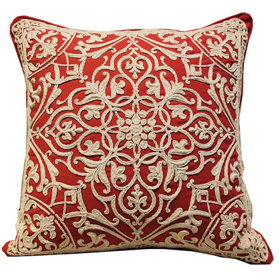 Nordic Style otthoni párnahuzat domború kötéllel hímzett párnahuzat dekoratív négyzet alakú háttámla párnahuzat funda almohada 50*50cm