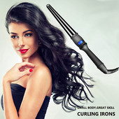 Kerámia Styling Tools Professzionális Hajsütő Vas Hajhullám Körte Virág Kúp Elektromos Hajcsavaró Göndörítő Pálca