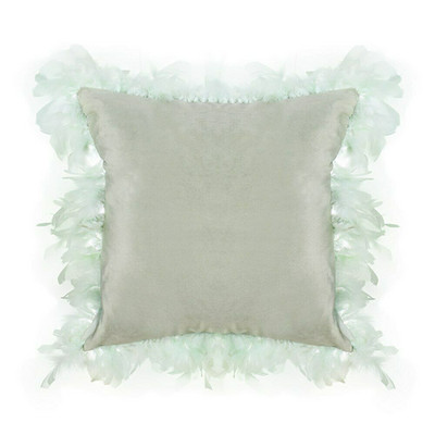 Cel mai nou 2021 Husă de pernă din catifea de 18 inchi Husă de pernă pentru canapea Decor pentru casă Față de pernă pentru canapea cu pene