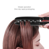 Keraminės glazūros įtvaras garbanojimo geležis Banguotos pūkuotos kukurūzų garbanos išmanios pastovios temperatūros greitas formavimas šukuosenos įrankis garbanojimo lygintuvas