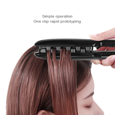 Keraminės glazūros įtvaras garbanojimo geležis Banguotos pūkuotos kukurūzų garbanos išmanios pastovios temperatūros greitas formavimas šukuosenos įrankis garbanojimo lygintuvas