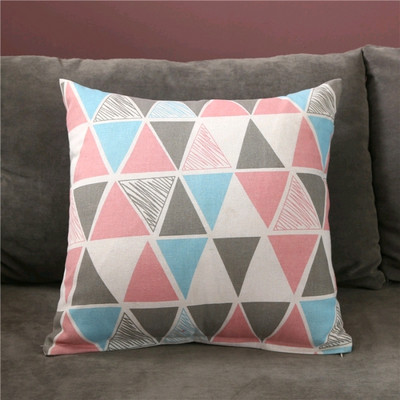 Geometrinio dizaino pagalvės užvalkalas Mielas animacinių filmų kvadratinis pagalvės užvalkalas Pagalvės užvalkalas mados pagalvės užvalkalas Namų dekoratyvinis sofa pagalvės užvalkalas