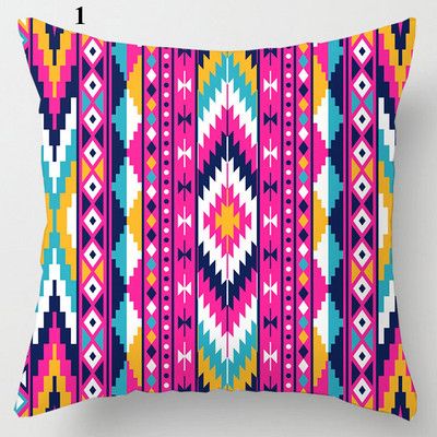 Boheemlas stiilis diivanipadja kate Etniline nimmeosa padjapüür Elutoa tool vöökoht padjapüür Kodu dekoratiivne 45x45cm