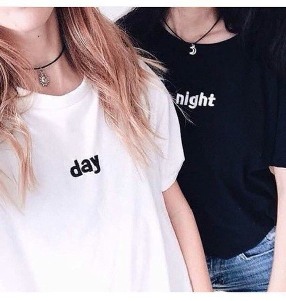 Дамска тениска DAY & NIGHT