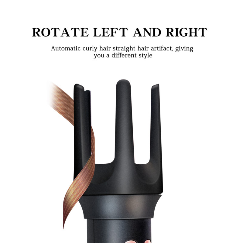 Automatinis plaukų suktukas Keraminis besisukantis garbanojimo lygintuvas Profesionalūs plaukų suktukai iron formuojantys garbanojimo lazdele elektriniai plaukų suktukai