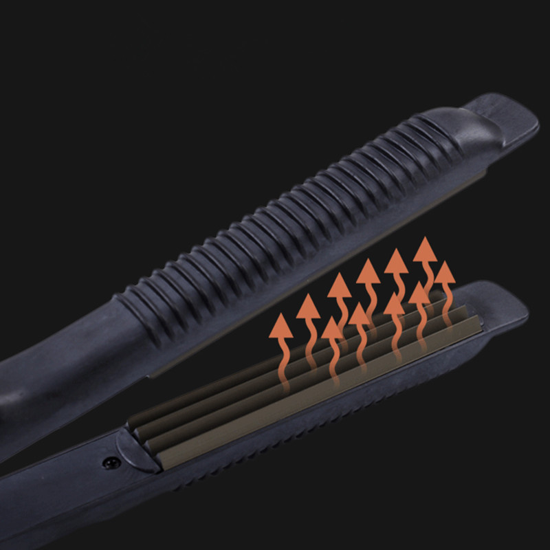 GHD garbanojimo geležies plaukams garbanotos žnyplės Gofruotas geležinis gofravimas pūkuotas mažų bangų suktukas Profesionalus plaukų apimties formavimo įrankis