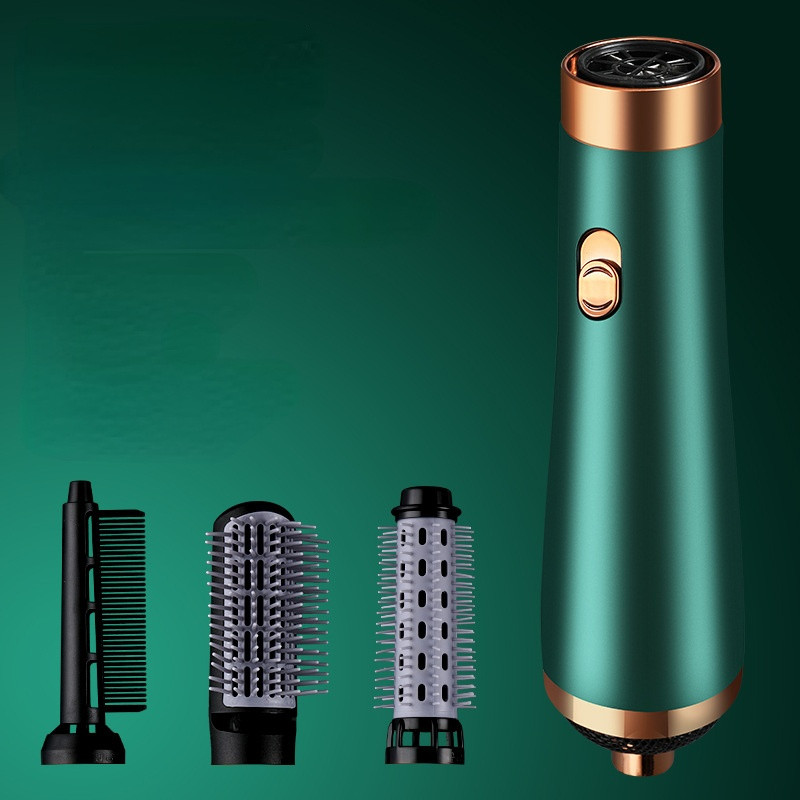 2 in 1 Profesionalus 220 V automatinis rotacinis 1000 W plaukų džiovintuvas plaukų suktukas šukos karšto oro šepečių tiesinimo formavimo įrankiai