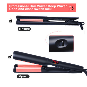 2023 Дамска маша за коса Електрически къдрици Ролки за коса Маши Машина за прически Hair Waver Инструменти за оформяне Инструмент за къдрене на коса