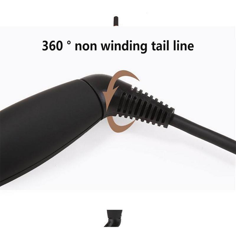 Elektrinis garbanojimo lygintuvas Profesionalus mergaičių kirpyklų suktukas EU Plug Šildomas plaukų bangavimas volelis Moteriški šukuosenų formavimo įrankiai 9 mm