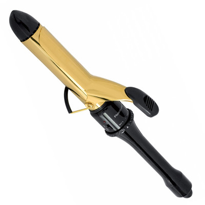 Retro Upgrade hair Curl Professional Family Curl rub027tit Curl-Ø 32 mm skersmens, juoda ir aukso spalva