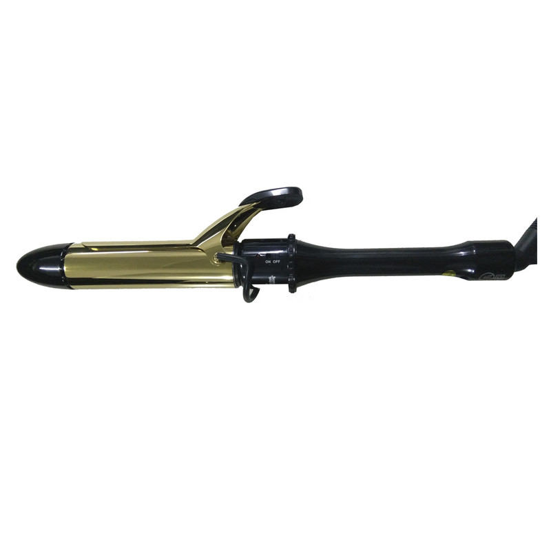 Ρετρό αναβάθμιση μαλλιών Μπούκλα επαγγελματική Οικογενειακή μπούκλα rub027tit Μπούκλα-Ø 32 mm διάμετρος, μαύρο και χρυσό Χρώμα