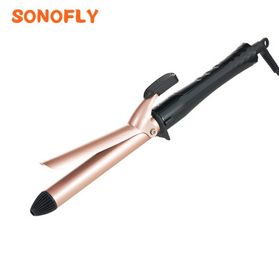 SONOFLY 17mm Ceramics Care Uvijači za kosu Mokro suhi Valjci za kosu 5 Temperatura Brzo zagrijavanje Kozmetički salon Alati za oblikovanje v-567