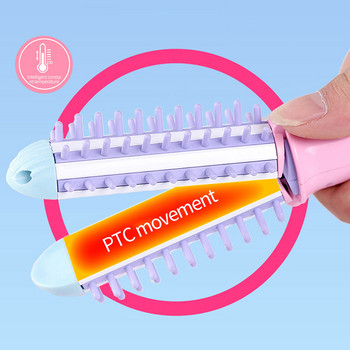 Κορεατική έκδοση του Fashion Dry and Wet Dual Use Comb Comb για μπούκλες Σίδερο για μπούκλες Εργαλεία styling μαλλιών