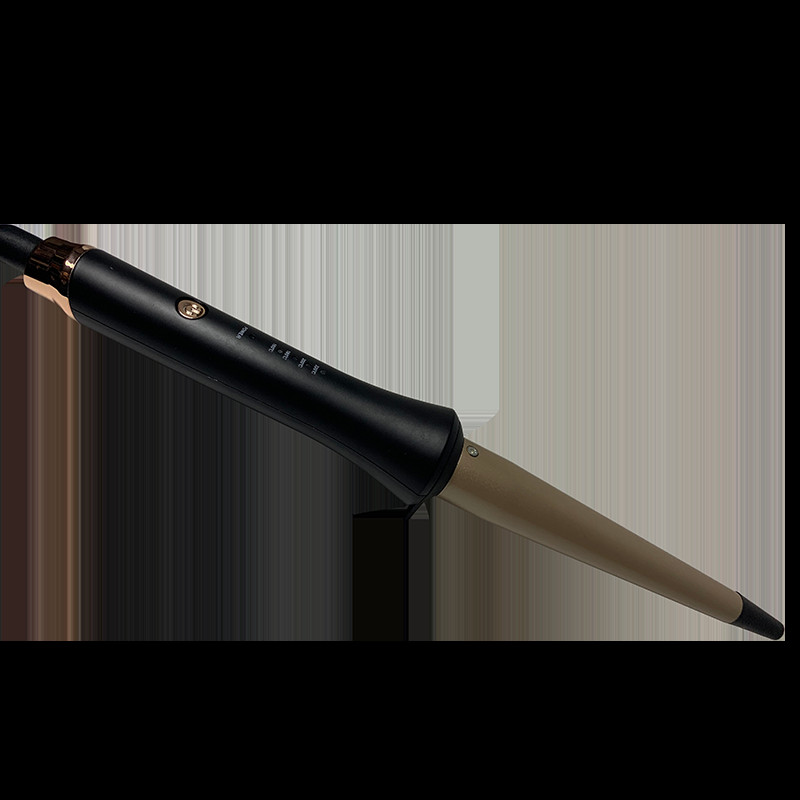 Kirpyklų suktukams kūginiai garbanojimo geležies vieno vamzdelio keramikos glazūra kriaušės gėlės kūgio elektriniai plaukai garbanoti plaukai : 110-240 - v