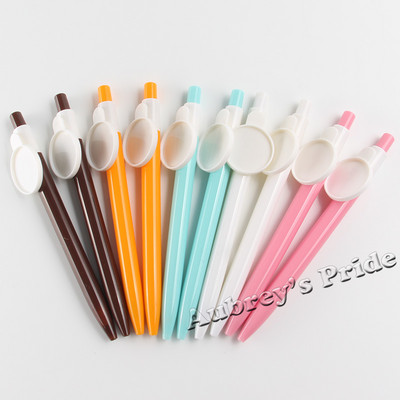 Free Shipping 10Pcs Ball Pen WITHOUT NO 1" 25mm Flat Metal Button Badge Button Maker Metal back Button Supplies Materials