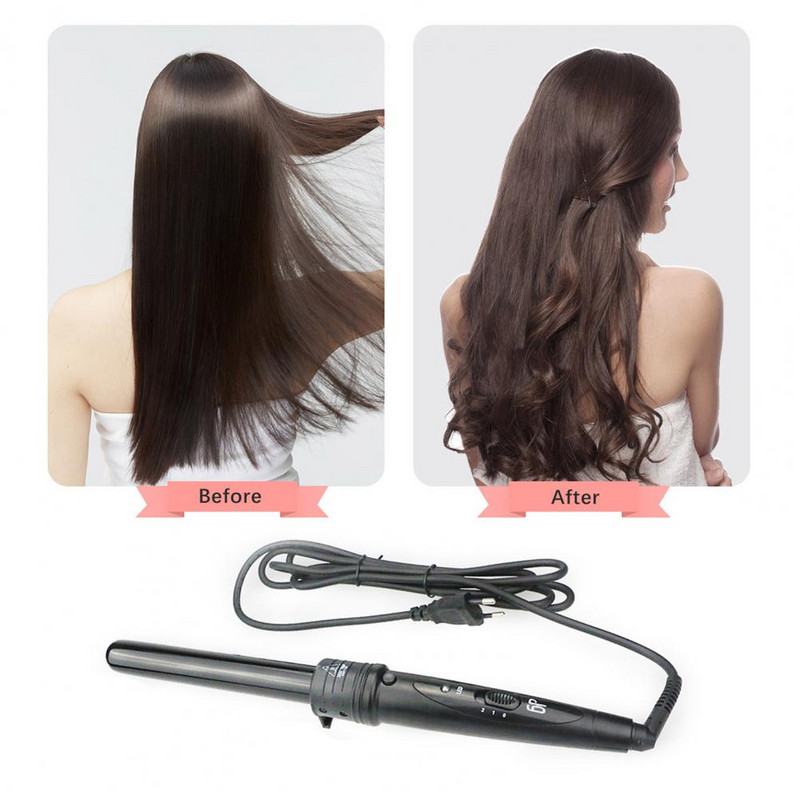 1 rinkinio garbanojimo vamzdelis Universalus saugus ABS 6 viename vamzdelis keičiantis turmalino keramikos rinkinys plaukų suktukų rinkinys плойка для волос