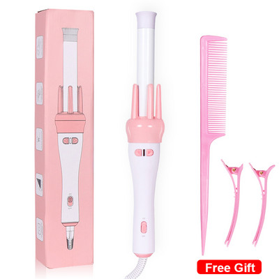 Automatická kulma na vlasy, profesionálna rotačná kulma, elektrická keramická kulma, negatívne ióny, starostlivosť o vlasy pre ženy