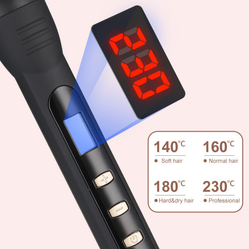 9MM SUPER TENKÁ KULMA NA VLASY S NASTAVENÍM TEPLOTY PRE ŽENY A MUŽOV