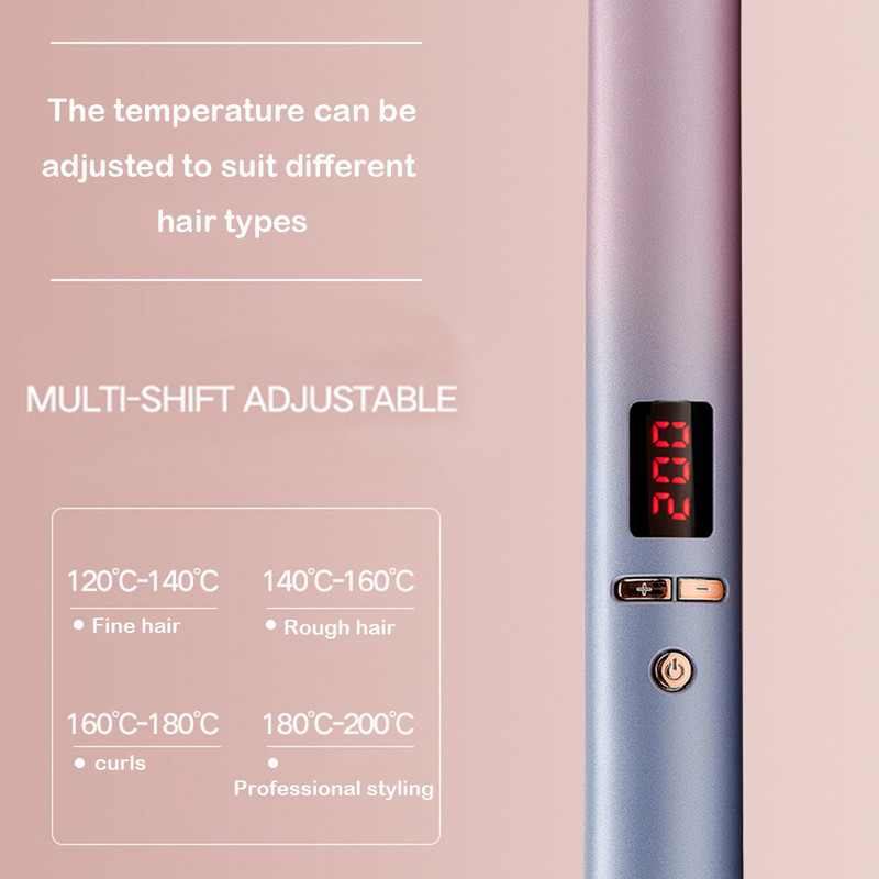 GHD Hajcsavaró Kerámia Negatív Ion Hajsütővasok Kukorica Perm Bolyhos 3D Lebegő Sín Crimping Hajvas Digitális Styling Eszközök