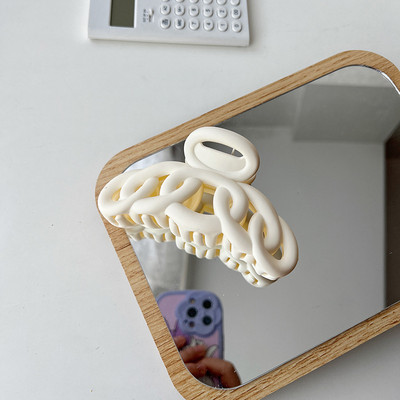 Ανοιξιάτικη Νέα Μόδα Ρητίνη Πλαστική Γεωμετρική Ακανόνιστη Μπαρέτα για Γυναικείες Κορίτσια Κομψό πολύχρωμο κλιπ μαλλιών Αξεσουάρ μαλλιών Δώρο