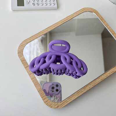 Ανοιξιάτικη Νέα Μόδα Ρητίνη Πλαστική Γεωμετρική Ακανόνιστη Μπαρέτα για Γυναικείες Κορίτσια Κομψό πολύχρωμο κλιπ μαλλιών Αξεσουάρ μαλλιών Δώρο