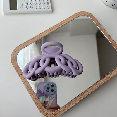 Ανοιξιάτικη Νέα Μόδα Ρητίνη Πλαστική Γεωμετρική Ακανόνιστη Μπαρέτα για Γυναικείες Κορίτσια Κομψό πολύχρωμο κλιπ μαλλιών Αξεσουάρ μαλλιών Δώρο