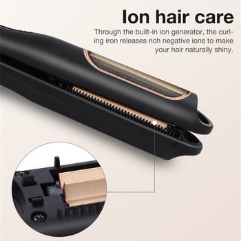 Ion Automatic Crimping Hair Iron Curler Професионална маша за коса Corn Perm Splint Wave Board Tourmaline Iron Styling Tool
