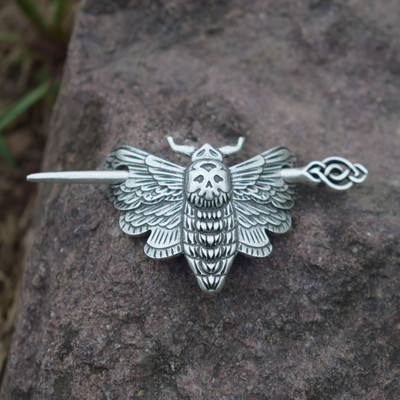 4,9*7 cm wicca Viking életfa Hajtűk Hajcsat Stick Slide Kiegészítők ajándék neki